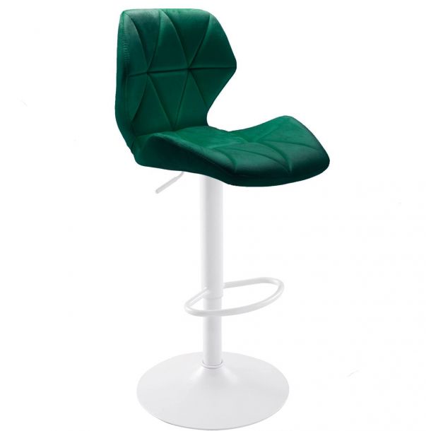Барный стул HATTA Astra new White Velvet Темно-зеленый (44524147) дешево