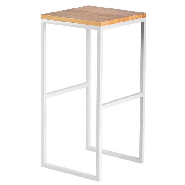Барний стілець HATTA B-Stool 75 Білий, Вільха (44331648) в Киеве