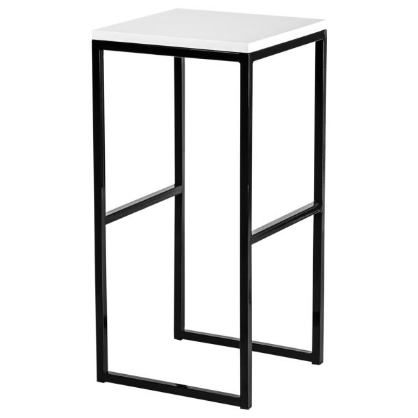 Барний стілець HATTA B-Stool 75 Чорний, Білий (44357005) с доставкой
