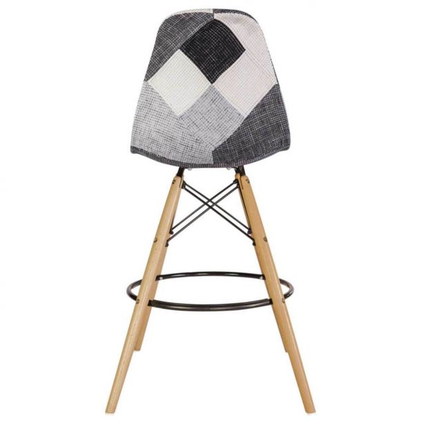 Барний стілець HATTA Bryan Wood Patchwork 2 (44460296) цена