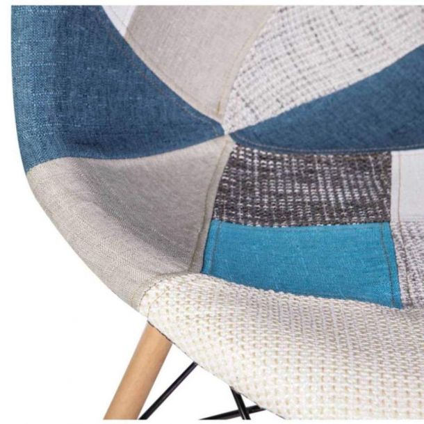 Барный стул HATTA Bryan Wood Patchwork 3 (44460297) купить