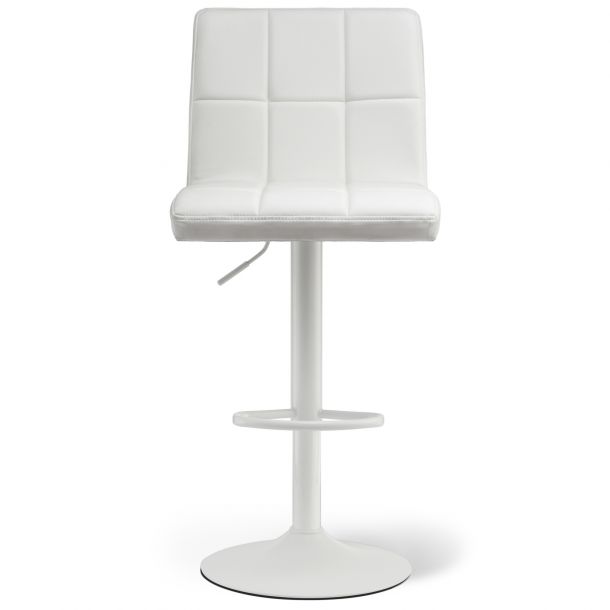 Барный стул HATTA Dublin White Eco Белый (44550152) с доставкой