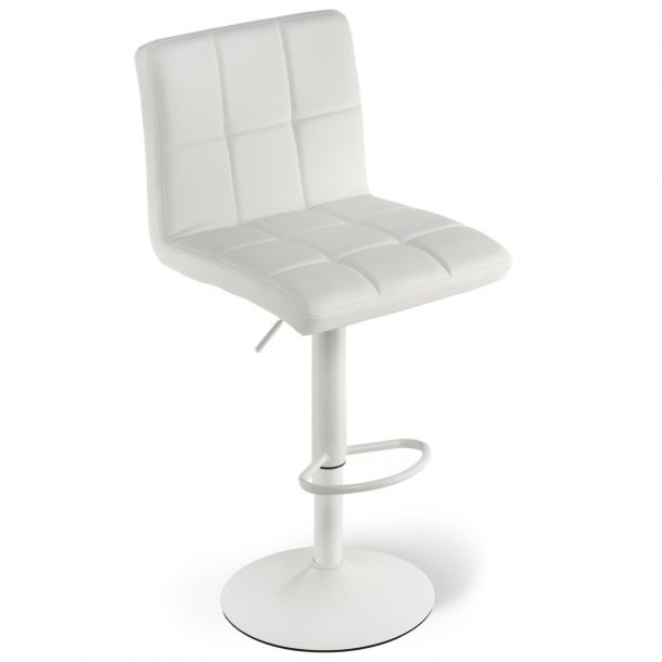 Барный стул HATTA Dublin White Eco Белый (44550152) недорого