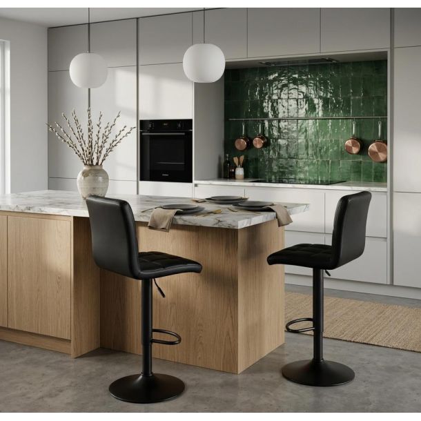 Барний стілець HATTA Dublin Black Eco Чорний (44550151) kupistul