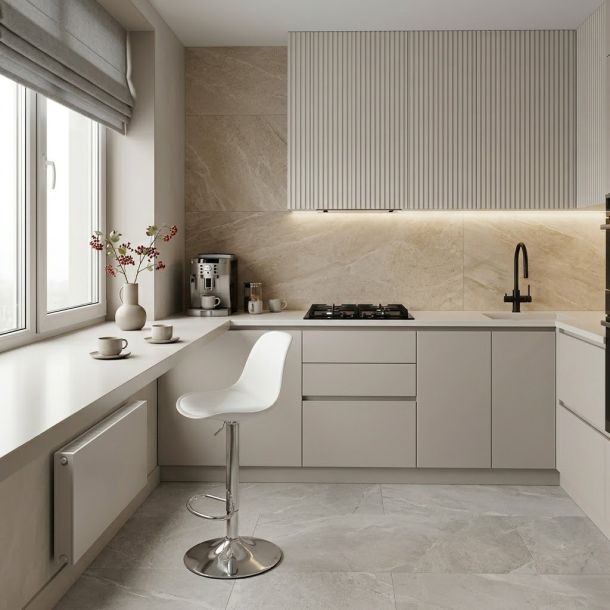 Барный стул HATTA Milan Eco Chrome Белый (44303808) купить