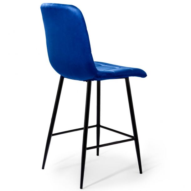 Барный стул HATTA Indigo Velvet Темно-синий (44556643) в Украине