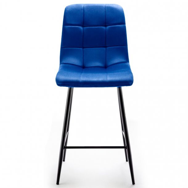 Барный стул HATTA Indigo Velvet Темно-синий (44556643) недорого