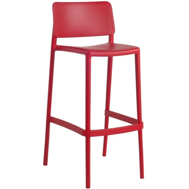 Барний стілець Joy-S Bar 75cm Червоний (27446090) недорого