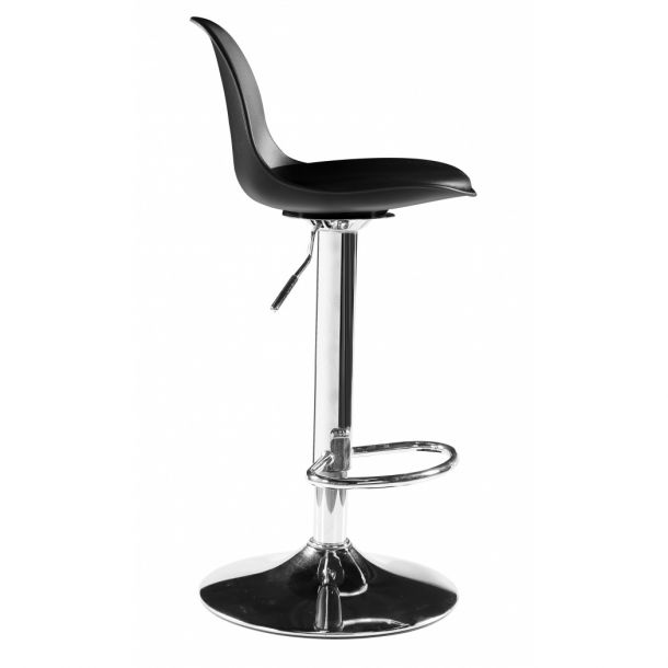 Барний стілець HATTA Milan Eco Chrome Чорний (44303809) купить
