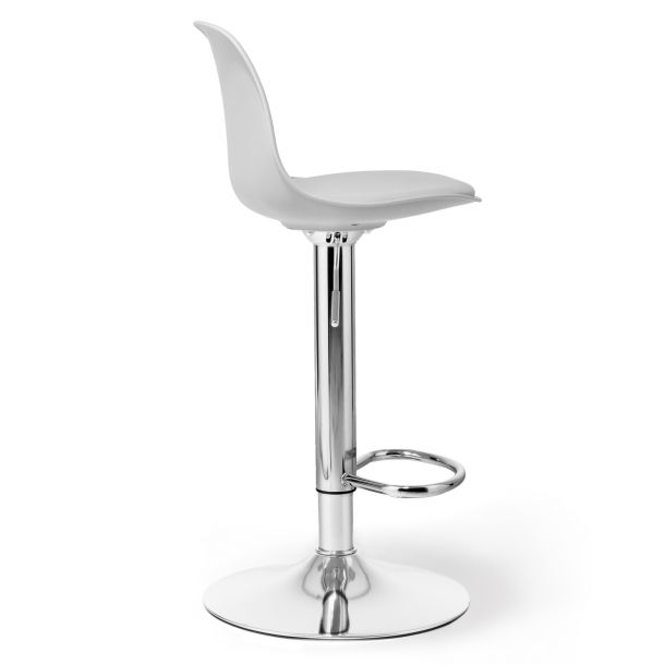 Барный стул HATTA Milan Eco Chrome Серый (44512972) в Киеве