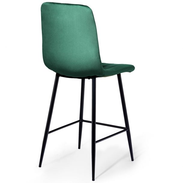 Барный стул HATTA Petty Velvet Темно-зеленый (44515252) в Киеве