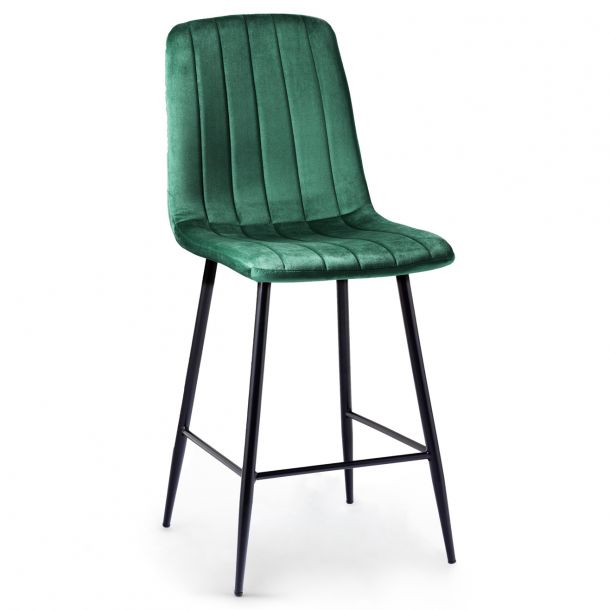 Барный стул HATTA Petty Velvet Темно-зеленый (44515252) kupistul