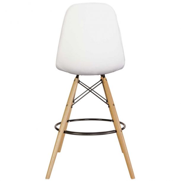 Барний стілець HATTA Praga Eco Wood Білий (44460299) цена