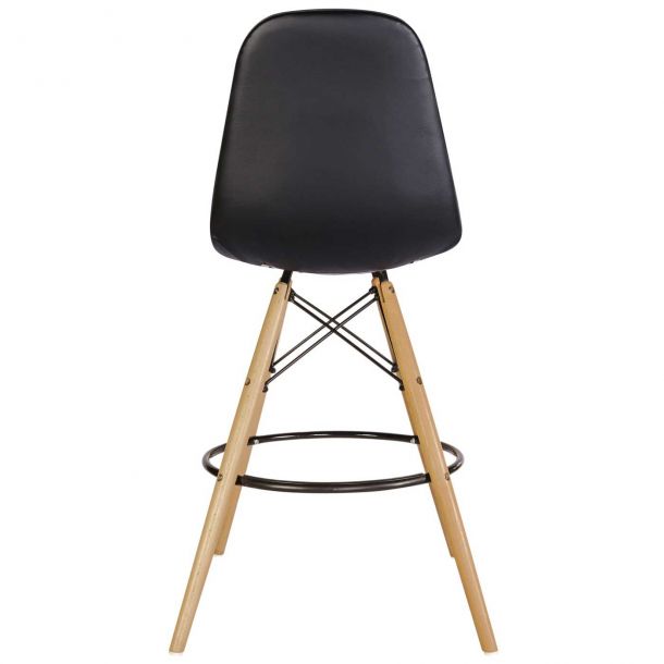 Барный стул HATTA Praga Eco Wood Черный (44460301) kupistul