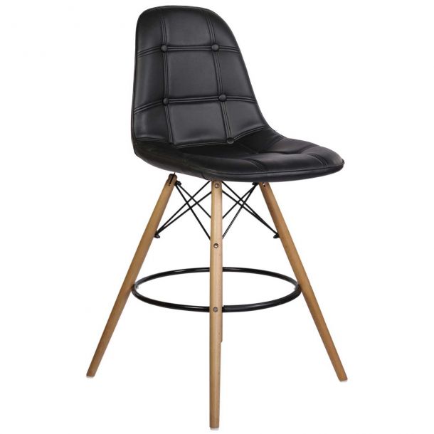 Барный стул HATTA Praga Eco Wood Черный (44460301) в интернет-магазине