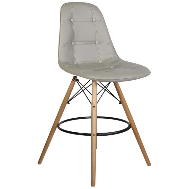 Барный стул HATTA Praga Eco Wood Серый (44460300) в Киеве
