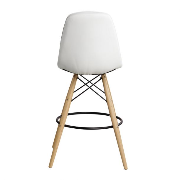 Барний стілець HATTA Rhomb Eco Wood Білий (44373458) цена