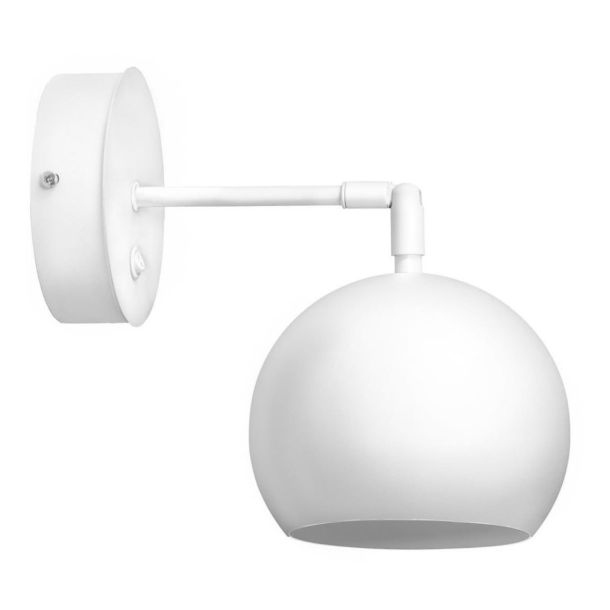 Бра Bowl W150-ВТ з вимикачем White, White (1111470077) недорого