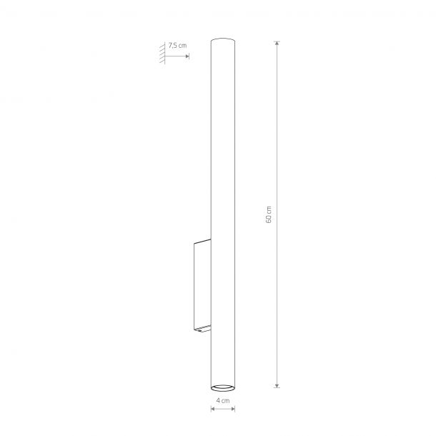 Бра Fourty wall XL Чорний (1091183620) с доставкой