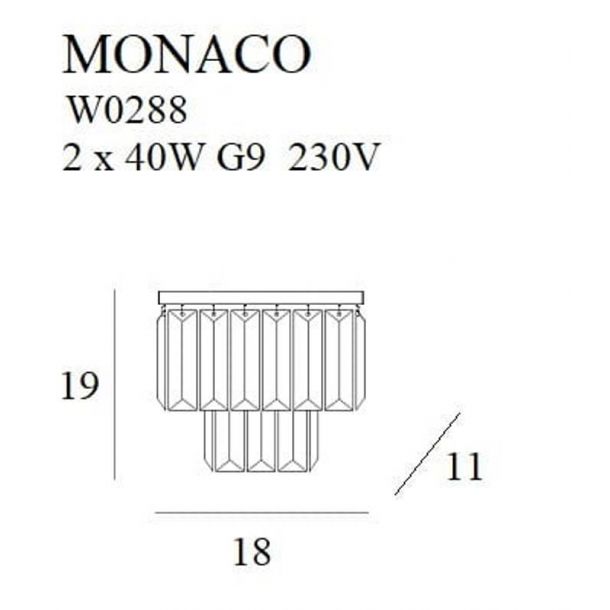 Бра Monaco Chrome (118866049) в Киеве