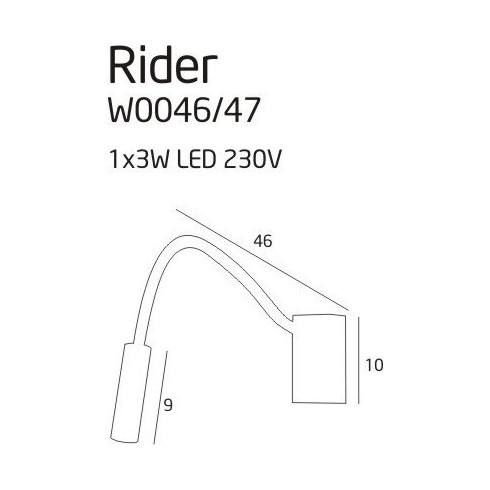 Бра Rider White (118866070) с доставкой