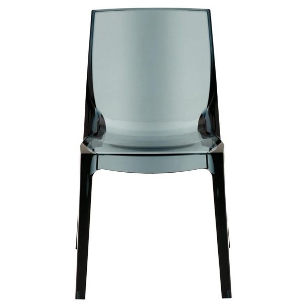 Стілець Femme Fatale Dark Smoked Grey Прозорий (12006488) дешево