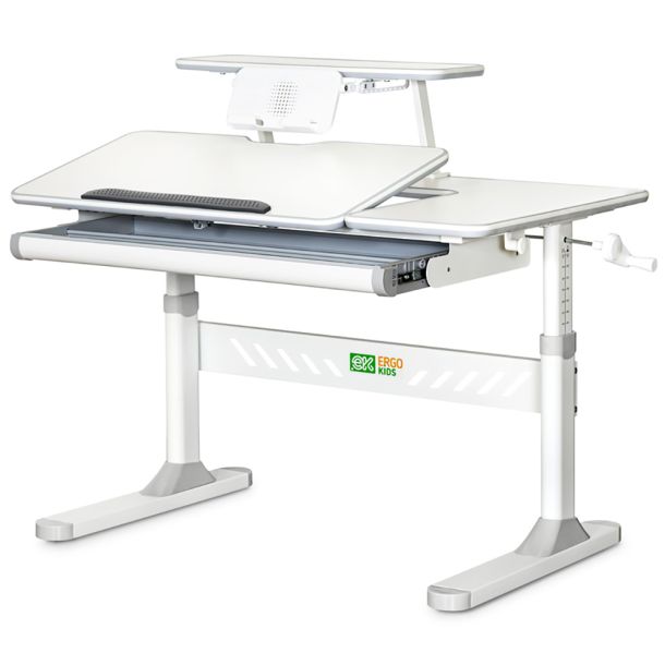 Детский стол Ergokids TH-320 100х66 Белый, Серый (111470398) дешево