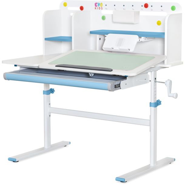 Детский стол Evo-кids TH-230 100х60 Белый, Голубой (111470396) дешево