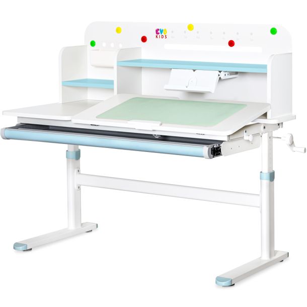 Детский стол Evo-kids TH-360 120х60 Белый, Голубой (111470453) дешево