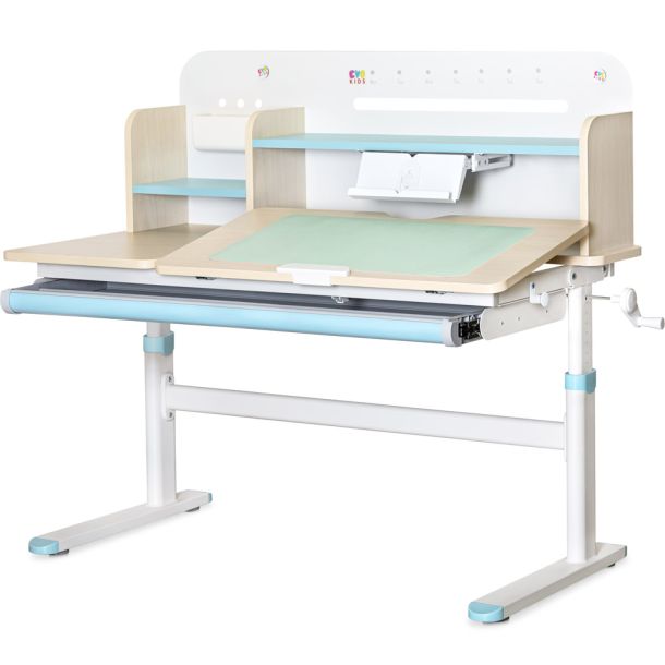 Детский стол Evo-kids TH-360 120х60 Клен, Голубой (111470454) дешево