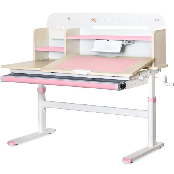 Детский стол Evo-kids TH-360 120х60 Клен, Розовый (111470456) дешево