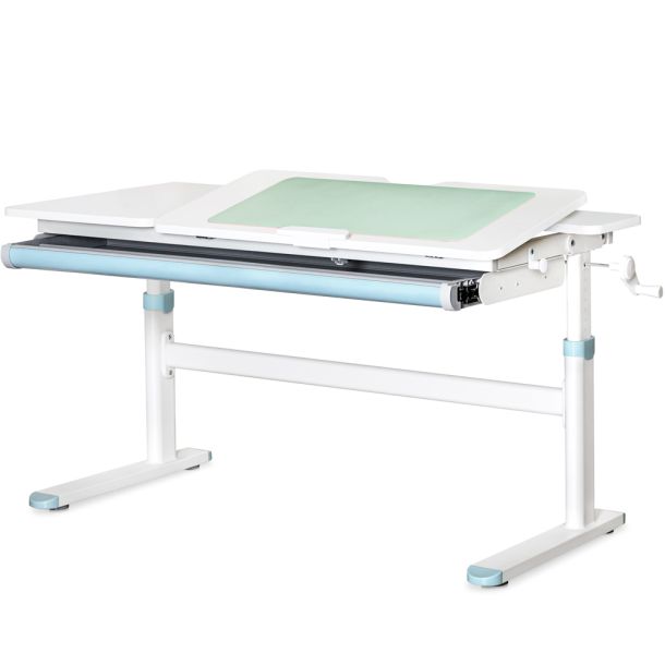 Детский стол Evo-kids TH-360 Lite 120х60 Белый, Голубой (111470163) дешево