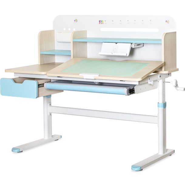 Детский стол Evo-kids TH-360 Plus 120х60 Клен, Голубой (111470460) дешево