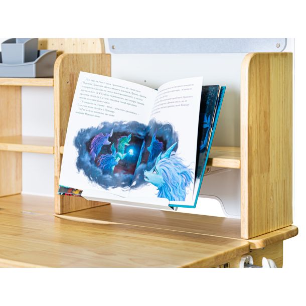 Детский стол Mealux Timberdesk S 90х60 RubberWood, Белый (111470447) в Украине