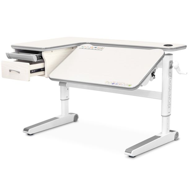 Детский стол Mealux Woodville Multicolor Energy 120х76 Береза (111470343) дешево