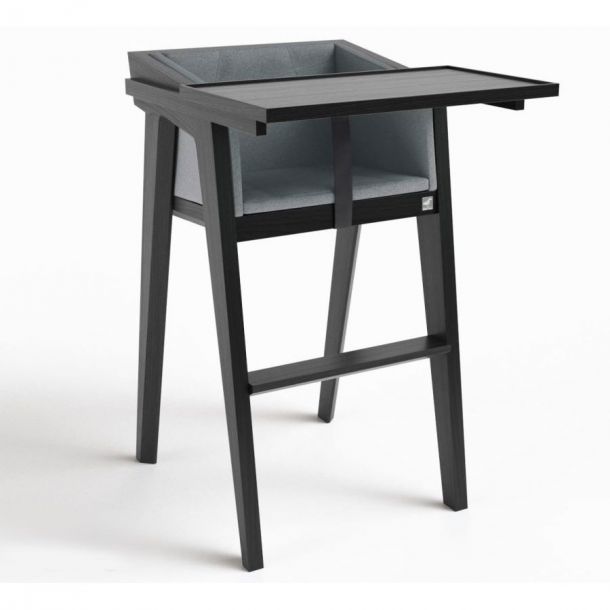 Дитячий стілець Air 2 Kid Soft Table Etna 34, Тон 2 чорний (60433736) недорого