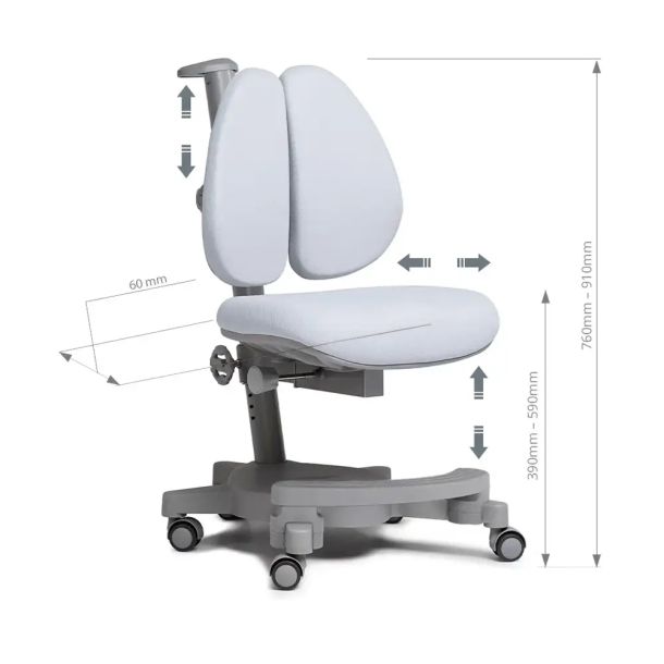 Детское кресло Cubby Brassica Grey (1771478540) kupistul
