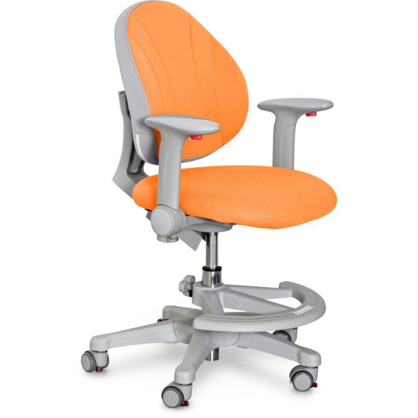 Дитяче крісло Evo-kids Mio Y-407 Помаранчевий, Сірий (111469941) дешево