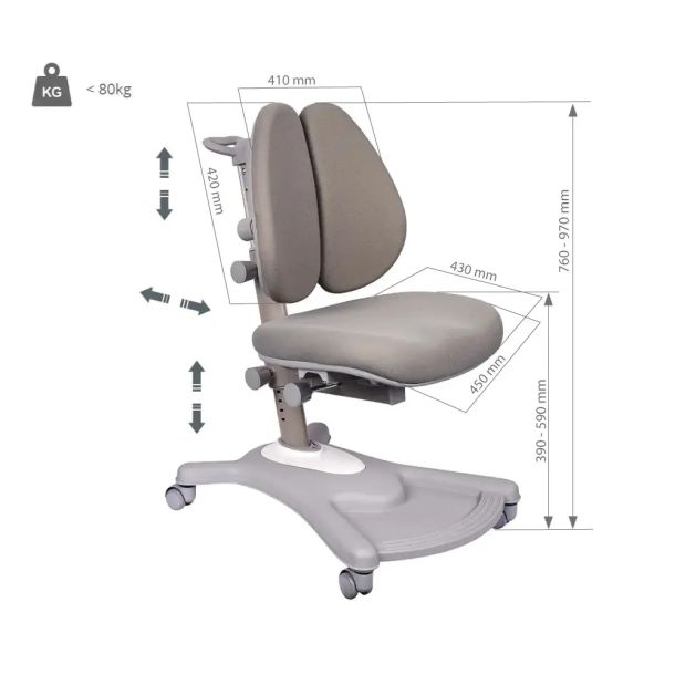 Детское кресло Fortuna Grey (1771478587) kupistul