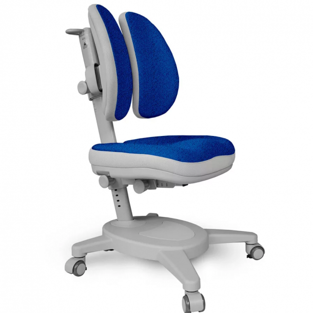 Дитяче крісло Mealux Onyx Duo Синій, Сірий (111012291) с доставкой