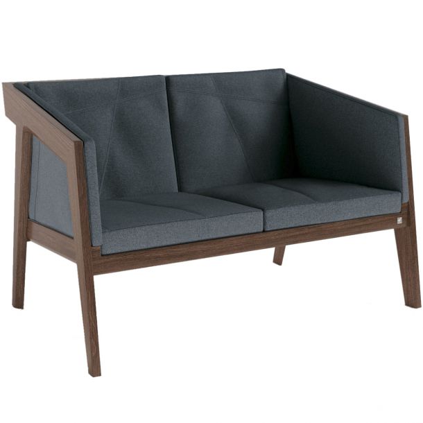 Диван Air 2 Sofa S Austin 19 Anthracite, Тон 5 темно-коричневый (60517492) недорого