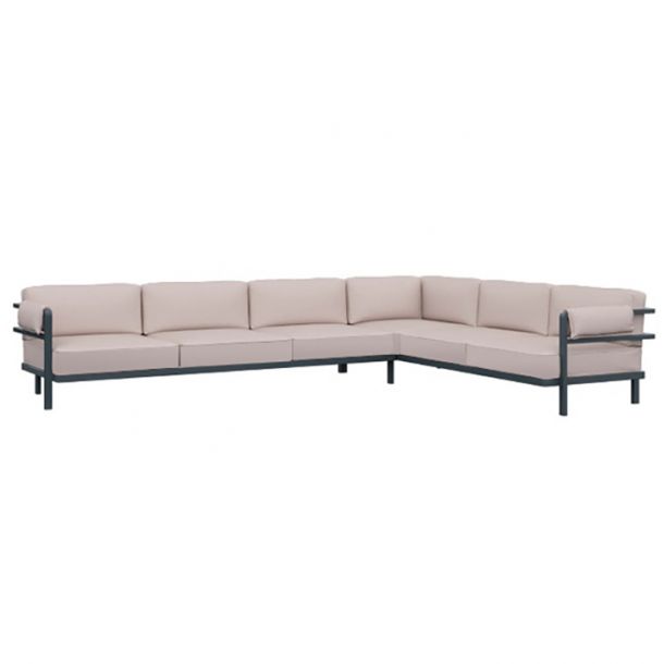 Диван Loca Sofa LS 3+3 00563 Beige, 103 Anthracite (27830101) недорого