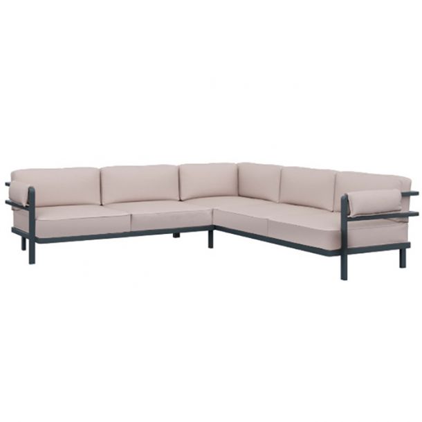 Диван Loca Sofa LS 3+2 00563 Beige, 103 Anthracite (27830074) недорого