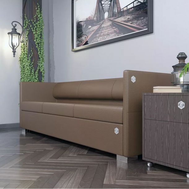 Диван Lounge 2200 Азур Оливковый, Азур Серый (15506354) с доставкой