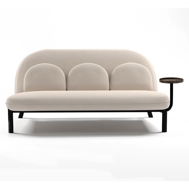 Диван Soft Lounge со столиком 155x82 Belfast 1, Крафт Табако (1561025477) недорого