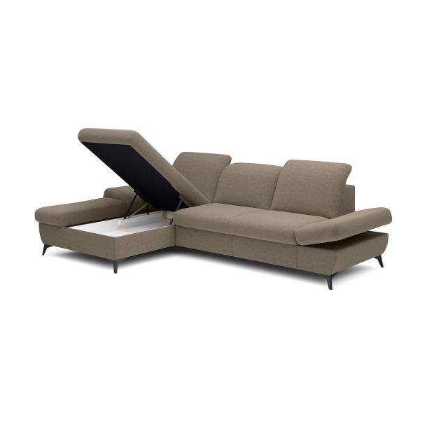 Диван кутовий розкладний HARPER Left Loft-03-Stone (1321485990) kupistul