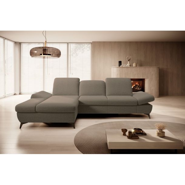 Диван кутовий розкладний HARPER Left Loft-03-Stone (1321485990) недорого