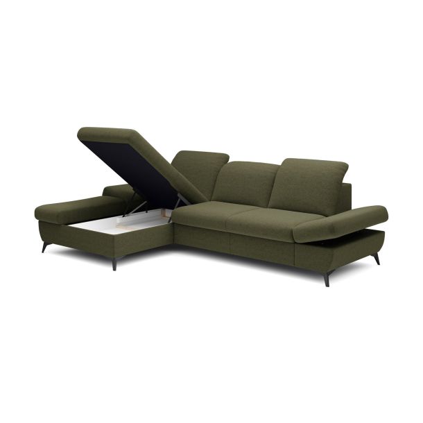 Диван кутовий розкладний HARPER Left Loft-10-Olive (1321485997) цена