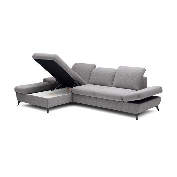 Диван угловой раскладной HARPER Left Loft-19-Grey (1321486006) kupistul