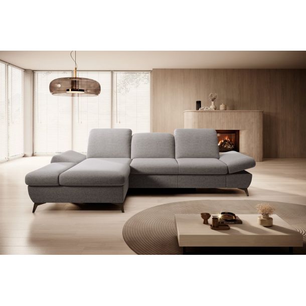 Диван угловой раскладной HARPER Left Loft-19-Grey (1321486006) недорого